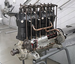 <span class="mw-page-title-main">Argus As I</span> 1910s German piston aircraft engine