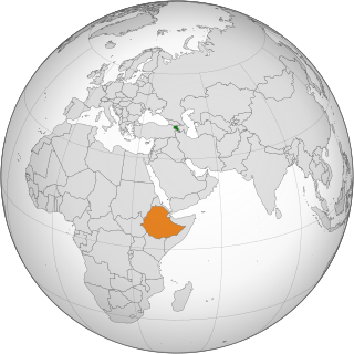 <span class="mw-page-title-main">Armenia–Ethiopia relations</span> Bilateral relations