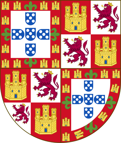 File:Arms of Afonso V of Portugal (as claimant King of Castile).svg