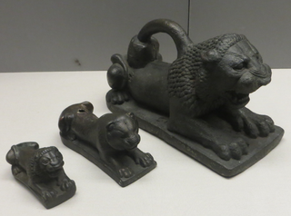 <span class="mw-page-title-main">Assyrian lion weights</span> Ancient Assyrian lion statues