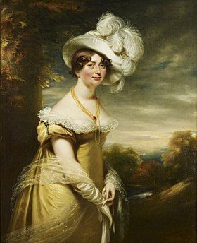 Портрет принцессы Августы Софии кисти Уильяма Бичи (1819)