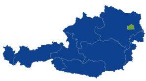 Results of the first round of the election by state (left), district (centre) and municipality (right): .mw-parser-output .col-begin{border-collapse:collapse;padding:0;color:inherit;width:100%;border:0;margin:0}.mw-parser-output .col-begin-small{font-size:90%}.mw-parser-output .col-break{vertical-align:top;text-align:left}.mw-parser-output .col-break-2{width:50%}.mw-parser-output .col-break-3{width:33.3%}.mw-parser-output .col-break-4{width:25%}.mw-parser-output .col-break-5{width:20%}@media(max-width:720px){.mw-parser-output .col-begin,.mw-parser-output .col-begin>tbody,.mw-parser-output .col-begin>tbody>tr,.mw-parser-output .col-begin>tbody>tr>td{display:block!important;width:100%!important}.mw-parser-output .col-break{padding-left:0!important}}   Norbert Hofer   Alexander Van der Bellen   Irmgard Griss   Rudolf Hundstorfer   Andreas Khol 