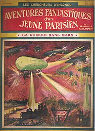 Aventures fantastiques d'un jeune parisien n° 6 - La Guerre dans Mars.jpg