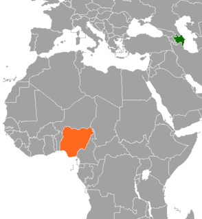 Azerbaijan–Nigeria relations Bilateral relations