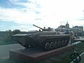 Monument du BMP-1 à Nikolaïevka.