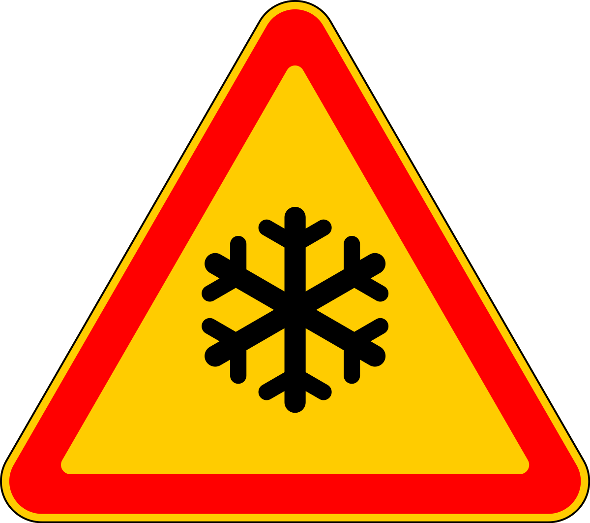 Дорожные знаки снег. Дорожный знак Снежинка. Знак гололедица. Предупреждающие знаки. Предупреждающие знаки скользкая дорога.