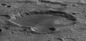 Lunar Orbiter 5, Blickrichtung west