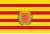 Flagge der Provinz Girona