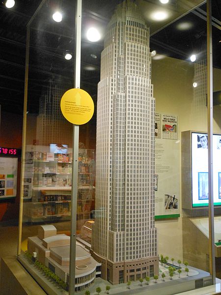 File:Bank Of America Corporate Center Model.JPG