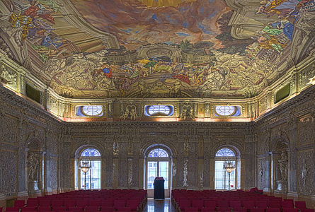 Banquet hall at the Austrian Academy of Sciences, Vienna