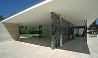 Pavilhão Alemão na Feira Mundial, Barcelona, 1929