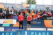 Deutsch: Beachhandball Europameisterschaften 2019 (Beach handball Euro); Tag 6: 7. Juli 2019 – Siegerehrungen English: Beach handball Euro; Day 6: 7 July 2019 – Medal ceremony