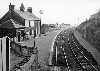 <span class="mw-page-title-main">Bedwas railway station</span> Disused railway station in Bedwas, Caerphilly