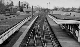 The station in 1962