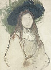 Julie Manet au chapeau Liberty, 1894