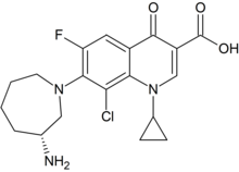 Besifloxacin structure.png 