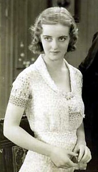 Bette Davis, aged 23