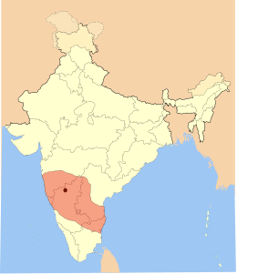 Территория Биджапурского султаната в 1620 году.