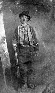 William Bonney aka Henry McCarty aka Billy the Kid, c. late 1870s