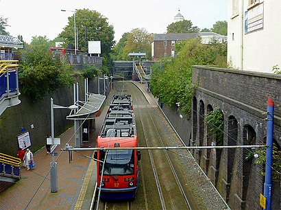 How to get to Bilston Central Metro Station with public transport- About the place