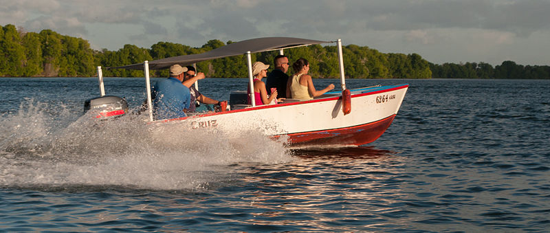 File:Boat in La Restinga Lagoon.jpg