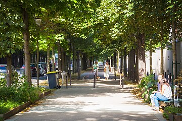 Le boulevard Arago en 2022.