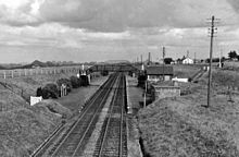 The station in 1962