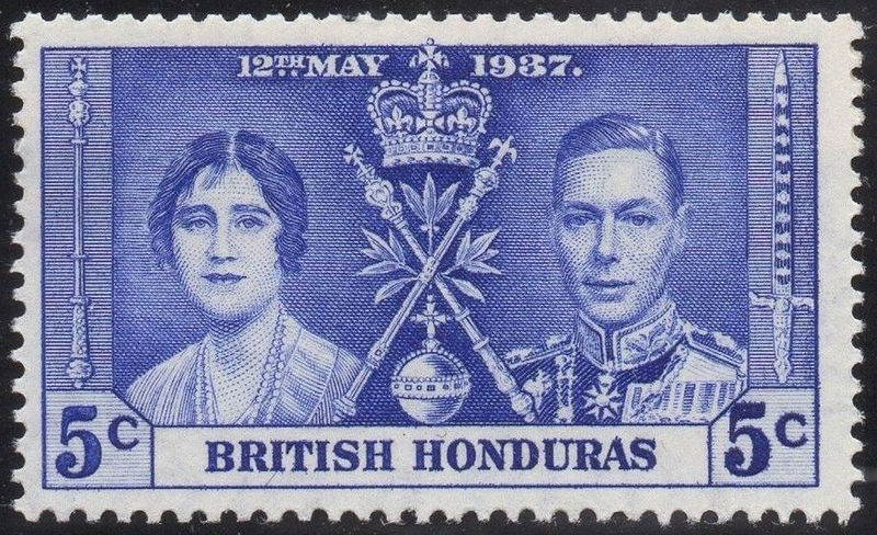 File:British Honduras 1937 5c stamp.jpg