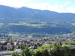 Näkymä Brixeniin.