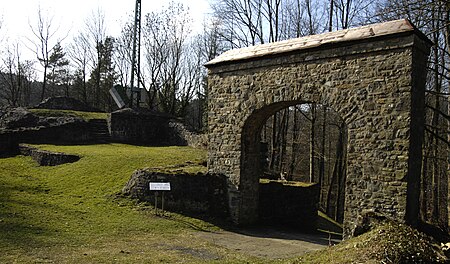 Burg tor