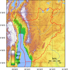 An enlargeable topographic map of Burundi Burundi Topography.png