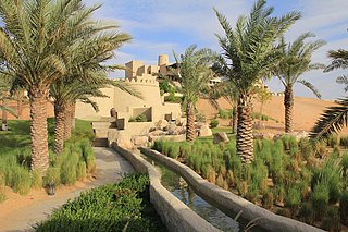 Liwa Oasis City in Abu Dhabi, United Arab Emirates