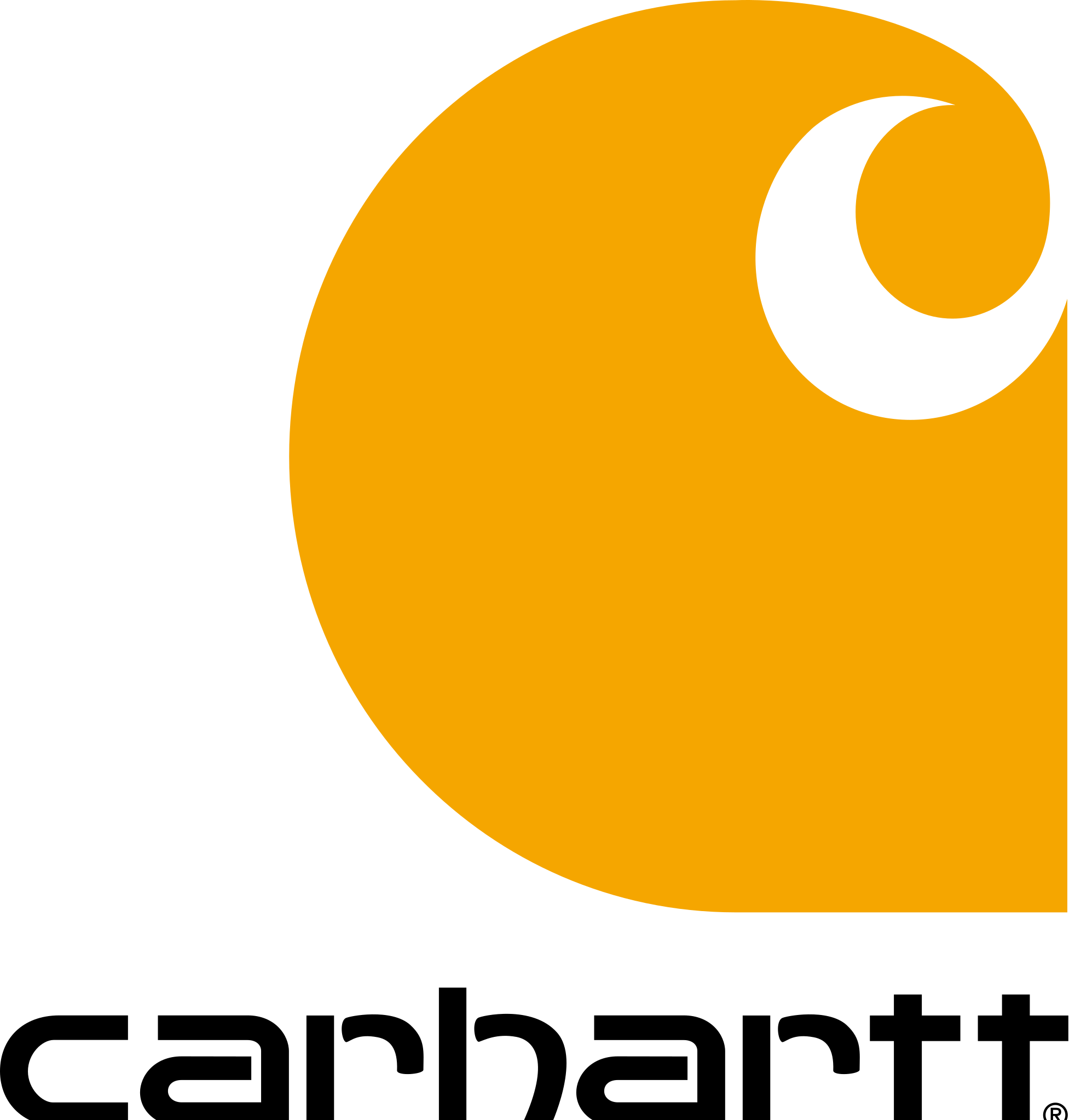 open haard accessoires Halve cirkel File:Carhartt logo.svg - Wikipedia