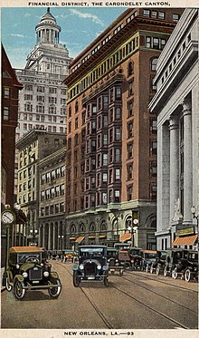 Financial district, 1920s CarondeletCanyonPostcard.jpg