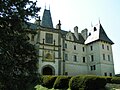 Castle Žleby - front