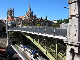 Lausanne - Katedral Lausanne dan bandar lama