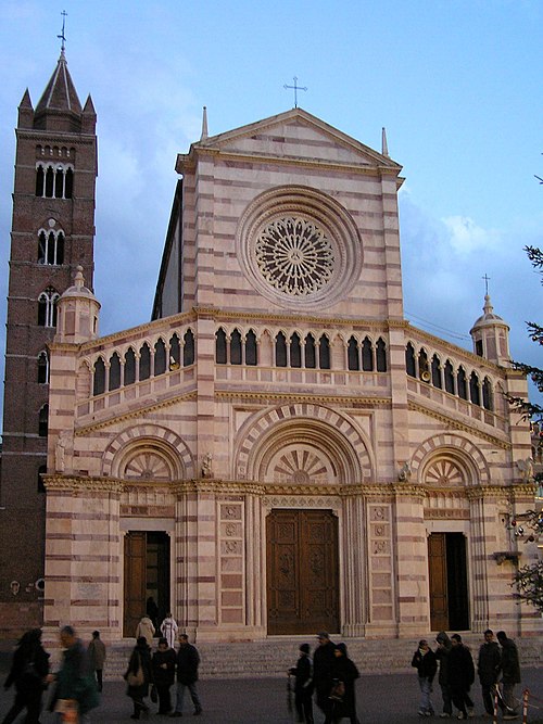 The Cathedral of Grosseto.