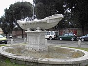 Celio - fontana della Navicella 1827