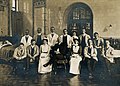 Charing Cross Hospital; a group portrait of senior hospital Wellcome V0029063.jpg