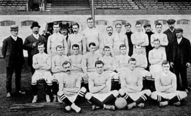 The first Chelsea team in September 1905