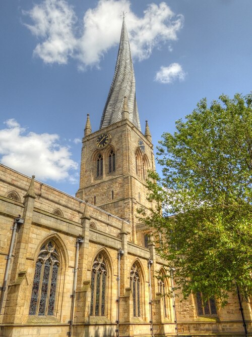 Image: Chesterfield Parish Church, St Mary and All Saints   geograph.org.uk   4113645