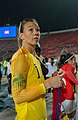 * Nomination Christiane Endler, Chile v Colombia, Estadio Nacional, Ñuñoa, Santiago, Chile. --Carlos yo 20:39, 22 May 2019 (UTC) * Promotion Good quality. --Ralf Roletschek 22:20, 22 May 2019 (UTC)