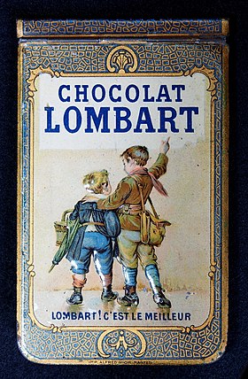 Logo společnosti Lombart Chocolates