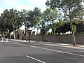 L'entrée du cimetière Valmy.