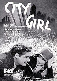 <i>City Girl</i> (1930 film) 1930 film