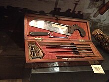 Recreation of a Civil War surgeon's kit Civil War surgeons kit.jpeg