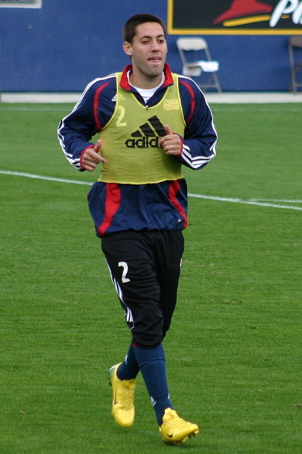 Dempsey with the New England Revolution in 2006