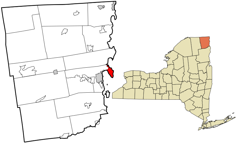 File:Clinton County New York incorporated and unincorporated areas Cumberland Head highlighted.svg