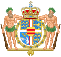 Escudo de armas da raíña Margarida II de Dinamarca