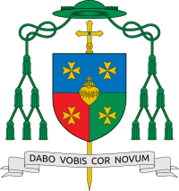 Coat of arms of Keith James Chylinski, Auxiliary Bishop of Philadelphia.svg